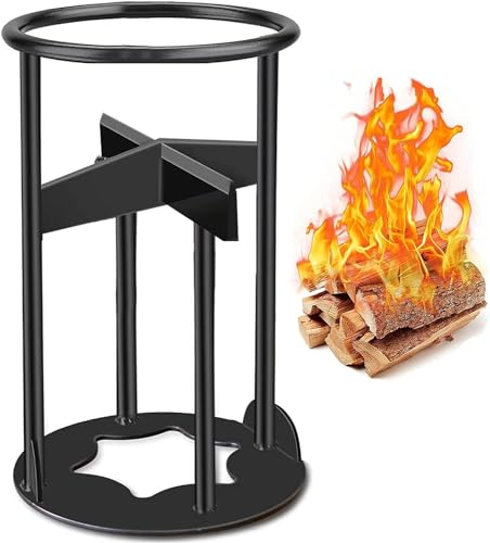 Cortadora de troncos manual para leña, cortadora de troncos, cortadora de troncos, cortadora de troncos, cortadora de troncos, base de hierro sólido, cruz de actualización