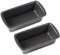 2 Stk Edelstahl Brotbackform, 19x9x6cm Klein Kastenform Kuchen Backform Rechteckig Kastenform Brot Brotbackformen mit Antihaftbeschichtung Brotformen zum Backen für Backofen, Ninja Heißluftfritteusen