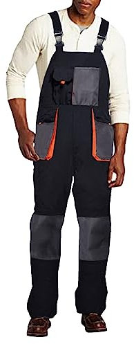 Onepiece Jumpsuit Herren Latzhose Arbeitshose Baumwolle Latzhose