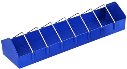 AMOYER Futternapf Für Vögel, Wasserspender Für Vögel Aus Kunststoff, Futterspender Für Geflügel, Futterspender Für Vögel, Geflügel, Hühnerfuttertrog, Futtertrog Schlitz Aus Kunststoff, Fenster,