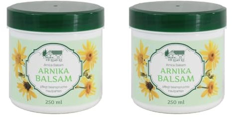 Sin Dolor Crema Ärnica Alivio del Dolor en Articulaciones y Golpes Perfecto Para Masajes Musculares Efecto Antinflamatorio y Analgésico Alivio Artrosis y Huesos Fabricación Alemana Pack 2 unds