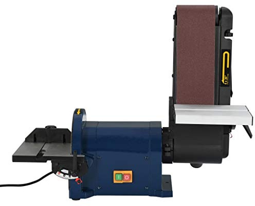 Generico Levigatrice a Nastro e a Disco Elettrica 500 W 200 mm,Smerigliatrici