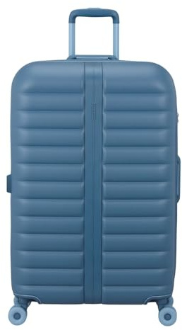 American Tourister Neovibe Spinner 78/29 EXP TSA Trolley Steel Blue blaugrau 80cm