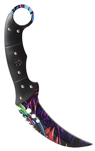 ARIKnives CS GO Karambit Talon Elite - Hyperbeast - CSGO Knife Skin Counter Strike Global Offensive Jagdmesser - Bundle