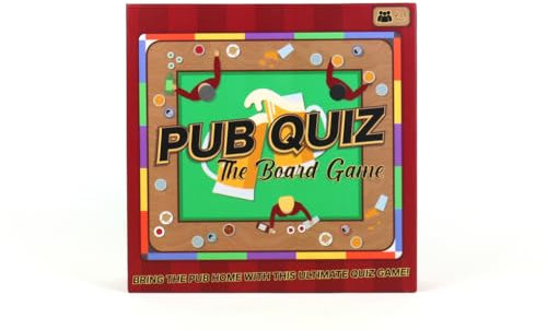 Gift Republic Pub Quiz The Board Game Family Trivia 2-6 Players