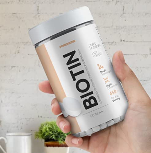 Biotin 120 compresse - Biotina unghie capelli pelle - vitamina B7