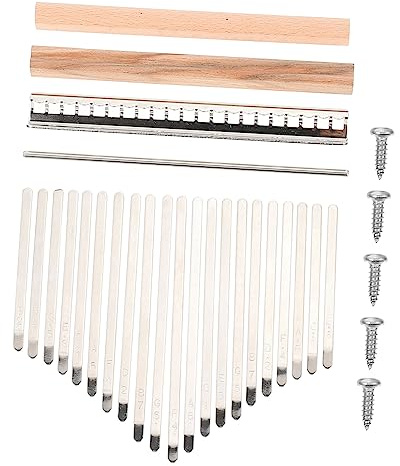 Supvox 1 Set Daumenklavier-Zubehör Diy-Kits Finger-Daumenklavier Diy-Zubehör Klaviergeschenke - Kalimba- Fingerklavier-Bau
