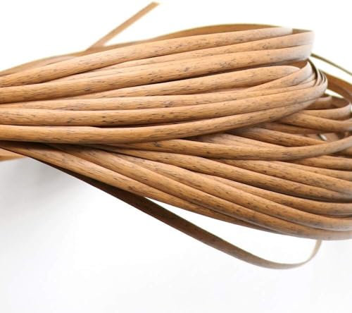 MaiBuL LNNW 500G PE rotin Plat synthétique rotin matériau de Tissage Plastique Tricot rotin Imitation Osier pour réparation de Meubles paniers de Rangement