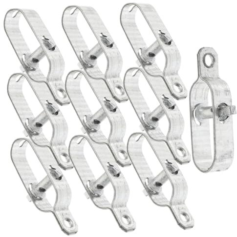 Happyyami 10 Pezzi Tendifilo Comodo Tendicavo Strumenti Per Il Tensionamento Del Filo Strumento Di Filo Tenditore Del Cavo Tenditore in Acciaio Tendicatena Tensione Ferro Da Stiro Pesante