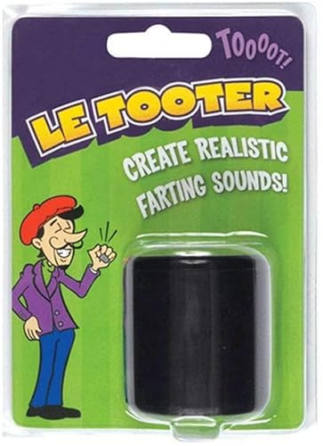SHENGSEN Novelty Squeeze Pooter Fart Machine Funny Le Tooter Prank Farting Noise Maker for Joke Party Gift Toy