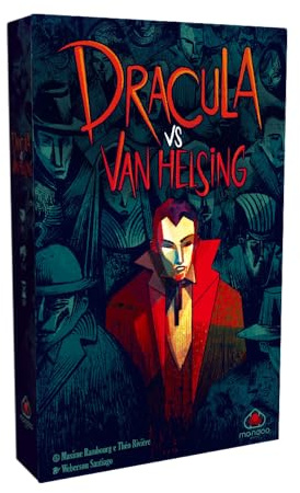 Asmodee Dracula vs Van Helsing, Gioco da Tavolo, 10+ Anni, 2 Giocatori, Edizione in Italiano