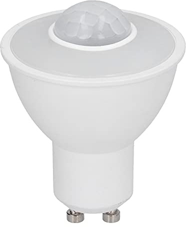 Wifehelper LED Induction Bulb, 5W 500LM White Light GU10 Infrared Motion Sensor Light Bulb for Ceiling Corridor with SMD2835 Lamp Beads Intelligent Induction