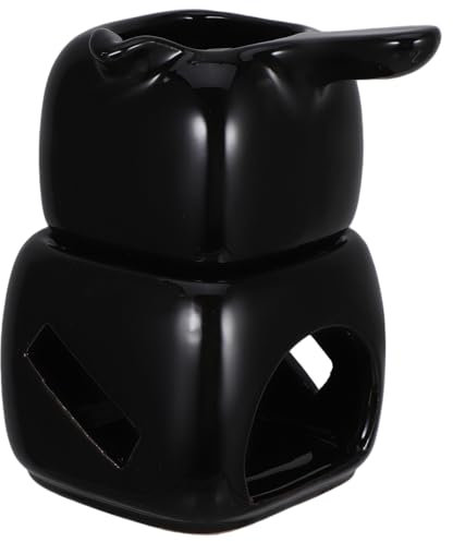 Cabilock Schokoladenfondue-schmelztopf, Keramik-butterwärmerschale Für Käse Und Schokolade, Kompaktes Küchenzubehör, Multifunktionaler Schmelztopf
