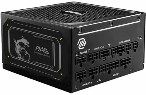MSI mag 1000W Fuente de alimentación