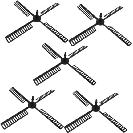 ifundom 5 Sets Garden Windmill Leaf Decoration Outdoor Windmill Parts for Patio Charming Rotating Mill Ornament for Indoor and Outdoor Spaces