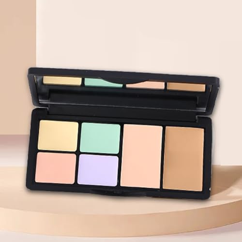 TOTE - Correttore Alette - Maquireble Contouring Palette | Pálette dei | correttori di contorno | 6 colori anti-correttore Pálette con contorno della spazzola di pavimentazione, di trucco