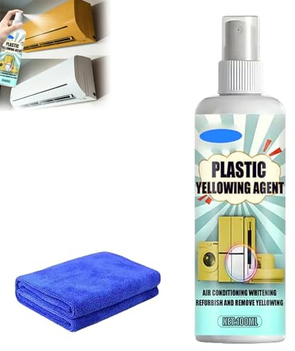 Heavy Duty Yellow Stain Remover, 2026 New Upgrade Yellow Stain Remover for Toilet Seat, Fast-Acting Plastic Yellowing Remover, for Toilet Seat, Home Appliances & Plastic Surfaces (1PC)