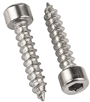 ORANXIN M4 x 12mm 50 Pcs Selbstbohrende Schrauben Edelstahl 304 Zylinderkopf Treibschrauben Sprecher Trompete Fassungskappe Holzschrauben