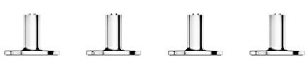 Apple Mac Pro Feet Kit