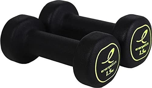 ENERGETICS Unisex – Erwachsene Neoprene Dumb. Pairs Hanteln