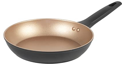 Russell Hobbs Bratpfanne 24cm, Pfanne Induktion mit Antihaftbeschichtung, Beschichtete Pfanne Spülmaschinenfest, Bratpfanne 24cm für alle Herdarten, Opulence Schwarz/Gold