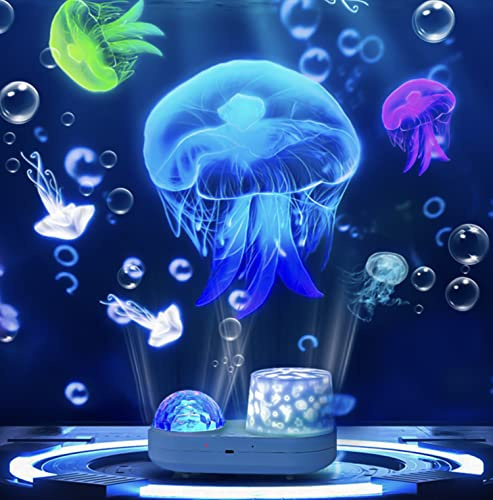 STARS LAMP Proyector de luz nocturna oceánica, proyector de galaxia para niños, proyector de estrellas de nebulosa con cable USB, rotación de 360 grados, lámpara de luz nocturna para niños para