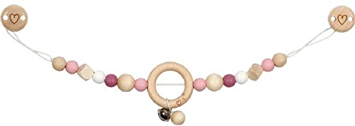 Goki Kinderwagenkette Herz, pink