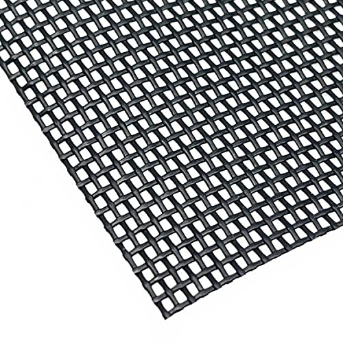 Haustiergewebe Fiberglas Insektenschutz Katzenschutzgitter Fliegengitter 140 x 250 cm in schwarz