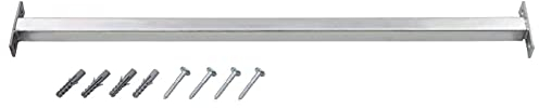 BULANED Einstellbare Fenster-Sicherheitsstange 710-1200 mm, Fenstergitter Einbruchschutz, Fenster Gitterschutz, Kellerfenster Gitter, Fenstersicherung, Fenster-Zubehör