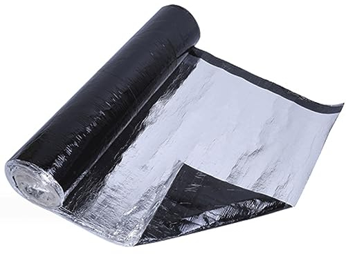 Tela Asfaltica Autoadhesiva, Cintas De Butilo Impermeable, Cinta De para Reparación Autoadhesiva Bituminosa, para Caravanas, Techo, Ventana, Ruptura De Tuberías, Goteras, Grietas (Size : 0.5x1m)