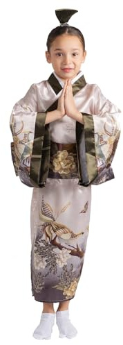 Dress Up America Japansk Kimono För Flickor - Traditionell Kimonorock Kostymset För Barn