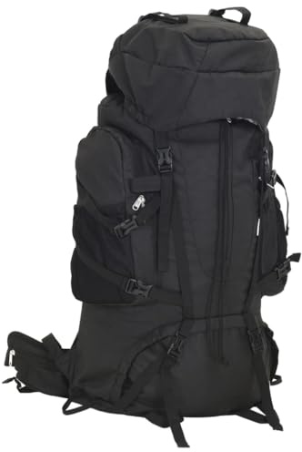vidaXL Wanderrucksack Schwarz 80 L Oxford-Gewebe