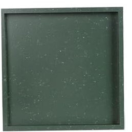 FUHAI-666 Platillo para Plantas Palet de riego de Plantas de imitación de Cemento, macetero Cuadrado for Interior y Exterior con bandejas de Goteo Maceta para Flores(Green,XS)