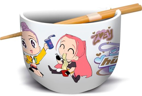 Stor CUENCO RAMEN CON PALILLOS EN CAJA REGALO KPOP DEMON HUNTERS