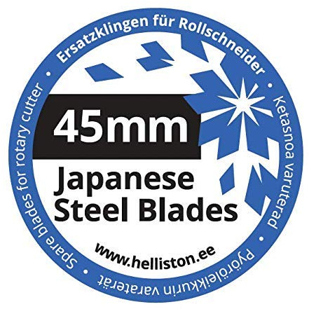 10 X Ersatzklingen 45mm für Rollschneider von Olfa, Fiskars, Dremel, Dafa, Martelli, TrueCut etc. (10 Stück)