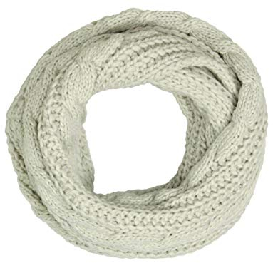 Rassow Loop Schal aus Schurwolle und Alpaka - Hellgrau (90) - One Size