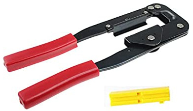 ZONADAH Alicates de prensado manual de 214 mm para ordenador PC plana de corte 26 28 29 IDC Conector hembra hembra
