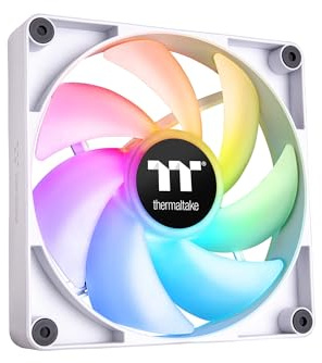 Thermaltake CT120 ARGB Sync PC Cooling Fan | 120‑mm‑ARGB‑PWM‑Lüfter | White | 2 Pack