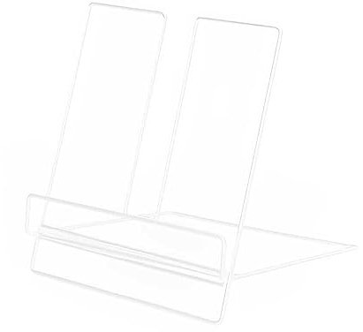 Allayu Küchengeschirrständer, tragbarer Kochbuchhalter, rostfrei, leicht, Zuhause, einfacher Notenständer, Tablet Ständer, Starke Tragfähigkeit, Weiss