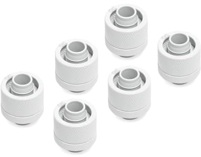 Alphacool Verbindung Eiszapfen 16/10mm Anschraubtülle G1/4 - White Sixpack