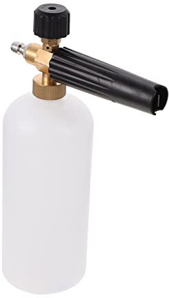 1 ensemble de vaporisateur de mousse, arrosoir for plantes d'intérieur, bouteille de pulvérisation en plastique, fixation de tuyau, pulvérisateur, arrosoir en plastique, nettoyeur haute pression de vo