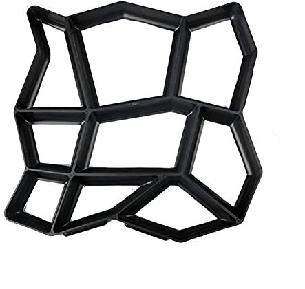 Pflasterform,Gehweg Pflasterform Leben Pflasterung Zement Ziegel Manuelles Betonformen Kunststoff DIY Path Maker Mold Garten Stein Road Mold Garten Dekor Pflasterformen
