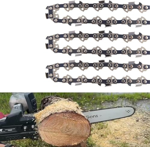 3-Pack 18 Inch Chainsaw Chain .325 Pitch, 063 Gauge, 68 Drive Links Fits Stihl MS250 MS251 and More- 26RS68, V68, L68