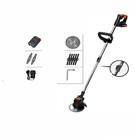 Cortadora de césped, cortacésped, cortasetos Cortacésped Eléctrico, Cortacésped De Litio, Cortacésped De Litio Portátil Pequeño Multifuncional For El Hogar, Artefacto De Deshierbe Recargable para el c