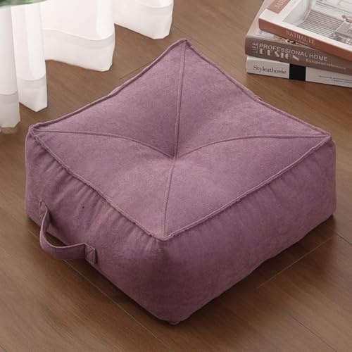 YSZBD Cuscini da Terra Salotto，Cuscino da Terrazzo，Cuscini da Pavimento Grandi，Cuscino da Pavimento Rotondo，Cuscini da Terra Giardino(#8,50x50x15cm)