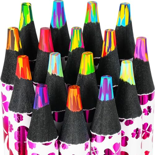 16 Regenbogenstifte Mehrfarbiger Buntstift Kleine Geschenke für Kinder