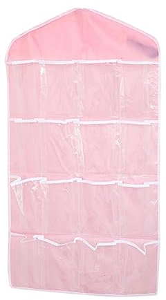 DECHOUS Borsa appesa sottoguanti hangers mollette per stoffa clothes rack culla cam portaabiti mobile vestiti mollette per bucato custodia borsa da appendere alla porta rosa