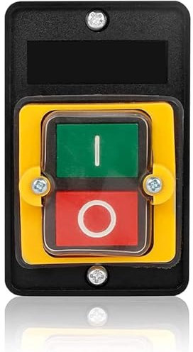 CABLEPELADO Interruttore KAO-5 | Interruttore a pulsante | Interruttore ON/OFF | Interruttore trifase | Impermeabile | AC220V / 380V | Adatto per macchinari meccanici attrezzature tessili