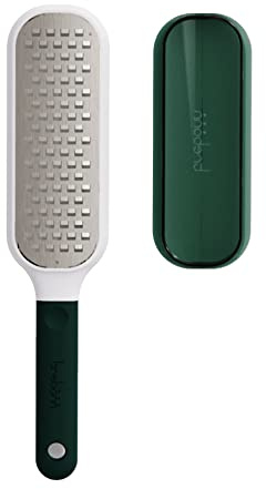 Trebonn - Rallas + Collect - Rallador de acero inoxidable con práctico contenedor de recogida