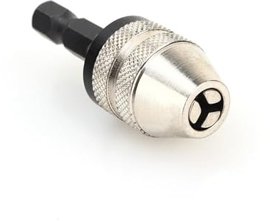 Drill 1/4 0.3~3.6mm Quick Change Keyless Drill Chuck Hex Shank Adapter Adapter